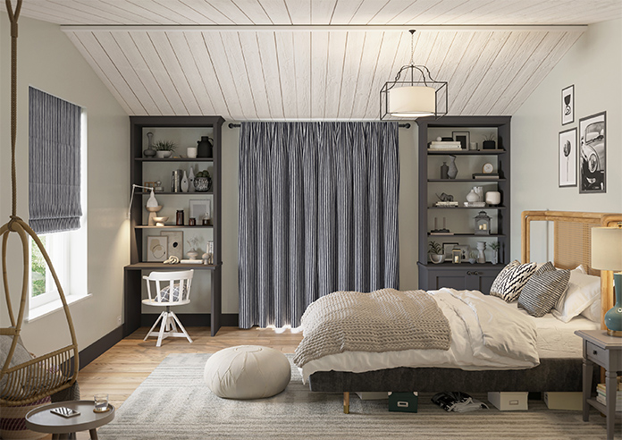 Vintage Stripe, Drama - Made to Measure Curtains - Image 15